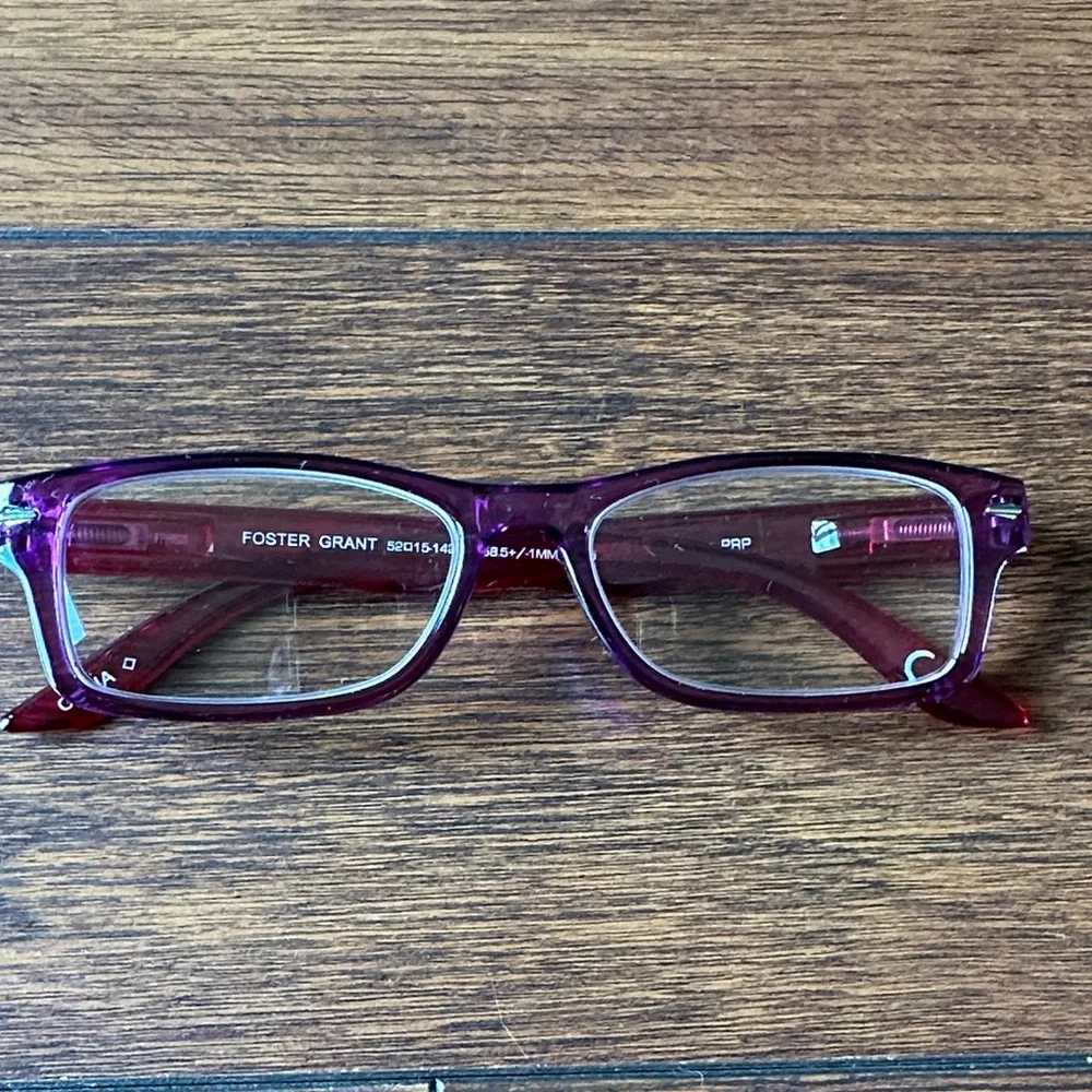 👓👓Foster Grant Burgundy and Crimson Reader Glasses👓👓